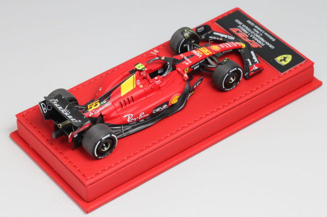 BBR Deluxe C290BDL Ferrari SF-23 Italy GP Monza C.Sainz (Red Leather Base) Limited 60pcs - image 8