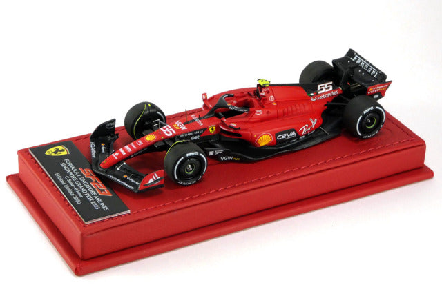 BBR Deluxe C292ADL 1/43 Ferrari SF-23 2023 Singapore GP Sainz Winner Limited 80 - image 1