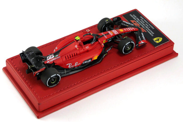 BBR Deluxe C292ADL 1/43 Ferrari SF-23 2023 Singapore GP Sainz Winner Limited 80 - image 8