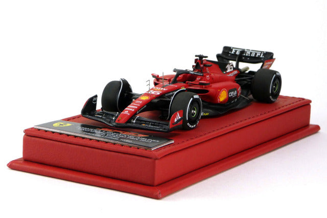 BBR Deluxe C292BDL 1/43 Ferrari SF-23 2023 Singapore GP Leclerc Limited 60 - image 5