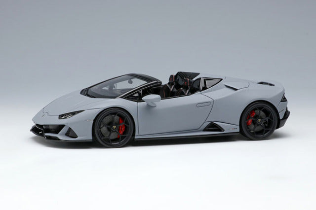 EIDOLON EM524D 1/43 Lamborghini Huracan EVO Spyder 2019 (Loge wheel) Grigio Acheso Limited 30pcs - image 1