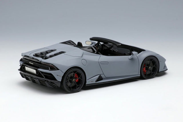EIDOLON EM524D 1/43 Lamborghini Huracan EVO Spyder 2019 (Loge wheel) Grigio Acheso Limited 30pcs - image 4
