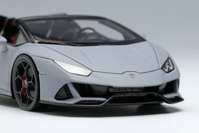 EIDOLON EM524D 1/43 Lamborghini Huracan EVO Spyder 2019 (Loge wheel) Grigio Acheso Limited 30pcs - image 6