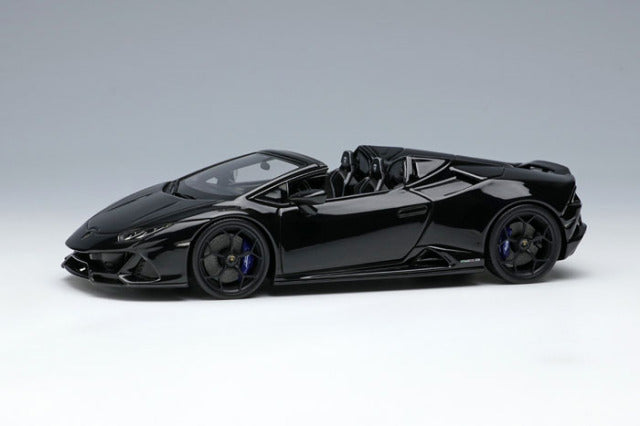EIDOLON EM524E 1/43 Lamborghini Huracan EVO Spyder 2019 (Loge wheel) Nero Helene Limited 30pcs - image 1