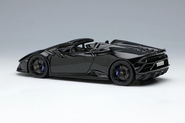 EIDOLON EM524E 1/43 Lamborghini Huracan EVO Spyder 2019 (Loge wheel) Nero Helene Limited 30pcs - image 3