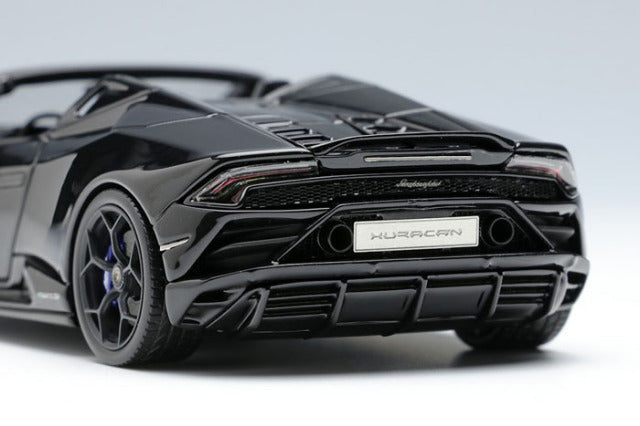 EIDOLON EM524E 1/43 Lamborghini Huracan EVO Spyder 2019 (Loge wheel) Nero Helene Limited 30pcs - image 6