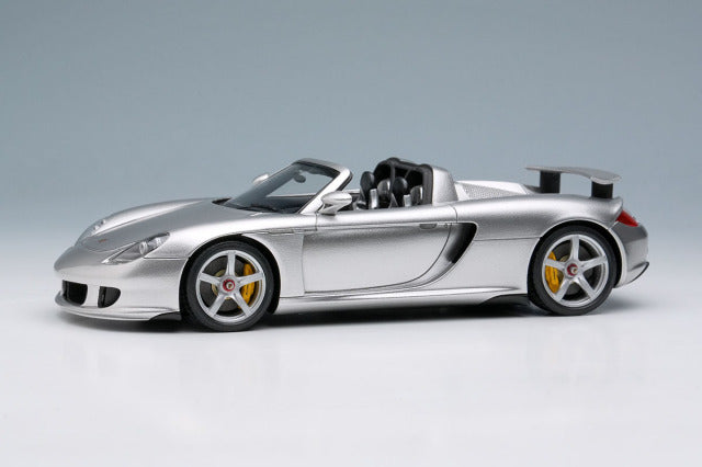 EIDOLON EM567A 1/43 Porsche Carrera GT 2004 (Rear Wing Up) GT Silver - image 1
