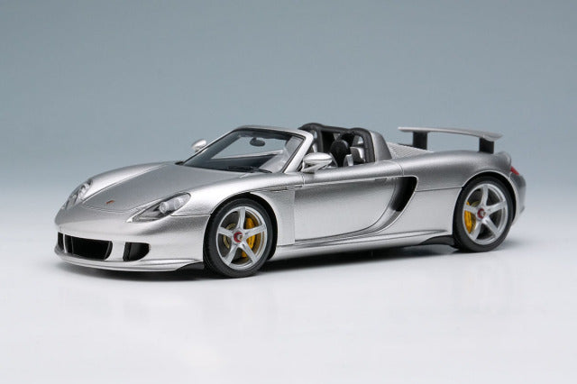 EIDOLON EM567A 1/43 Porsche Carrera GT 2004 (Rear Wing Up) GT Silver - image 2