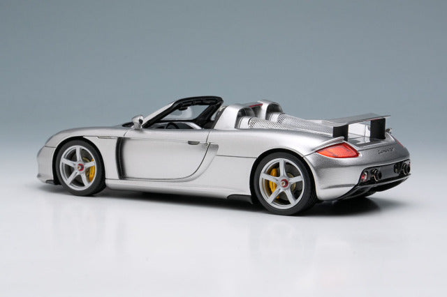 EIDOLON EM567A 1/43 Porsche Carrera GT 2004 (Rear Wing Up) GT Silver - image 3