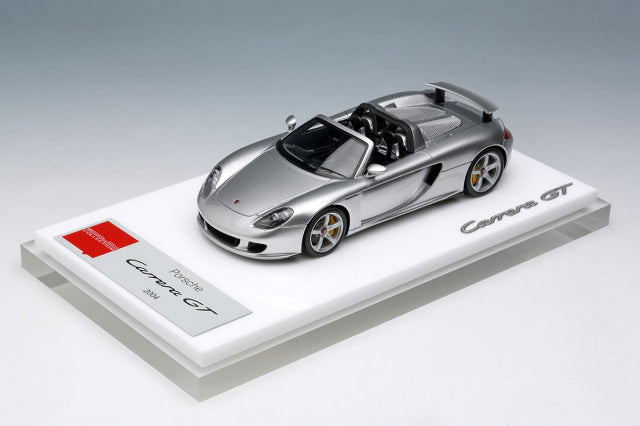 EIDOLON EM567A 1/43 Porsche Carrera GT 2004 (Rear Wing Up) GT Silver - image 8