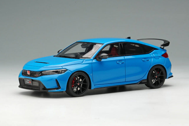 Make Up EIDOLON EM674B 1/43 Honda Civic Type R (FL5) 2022 Racing Blue Pearl Resin - photo 2
