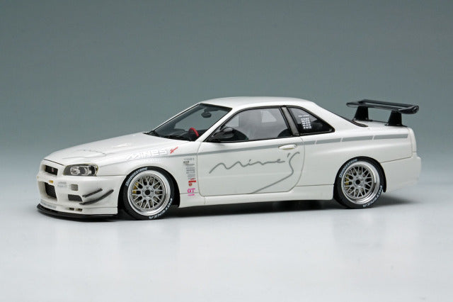 EIDOLON EM699 1/43 Mine's Skyline GT-R(BNR34) V-spec N1 (BBS Wheel) Time Attack in USA Limited 150pcs - image 1
