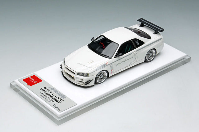 EIDOLON EM699 1/43 Mine's Skyline GT-R(BNR34) V-spec N1 (BBS Wheel) Time Attack in USA Limited 150pcs - image 10