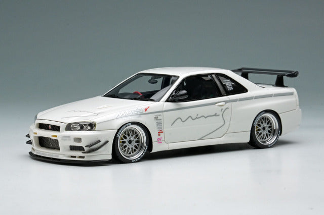 EIDOLON EM699 1/43 Mine's Skyline GT-R(BNR34) V-spec N1 (BBS Wheel) Time Attack in USA Limited 150pcs - image 2