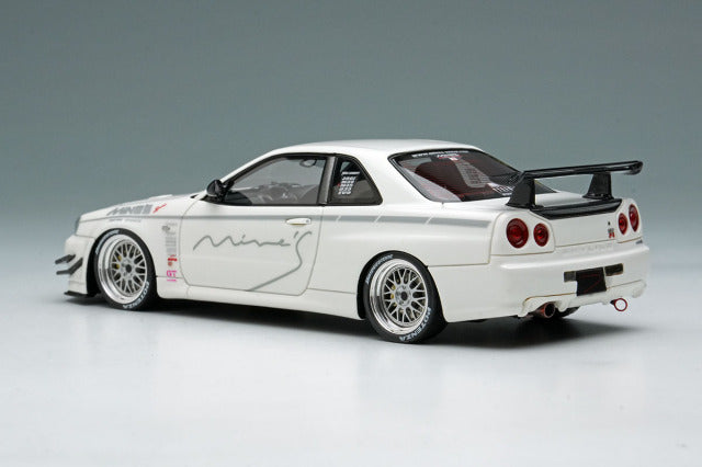 EIDOLON EM699 1/43 Mine's Skyline GT-R(BNR34) V-spec N1 (BBS Wheel) Time Attack in USA Limited 150pcs - image 3