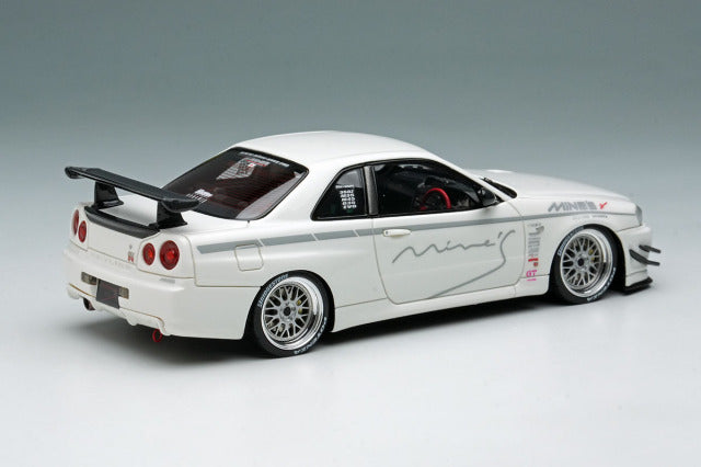 EIDOLON EM699 1/43 Mine's Skyline GT-R(BNR34) V-spec N1 (BBS Wheel) Time Attack in USA Limited 150pcs - image 4