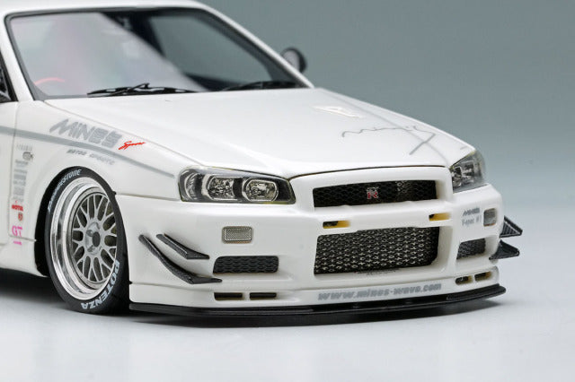 EIDOLON EM699 1/43 Mine's Skyline GT-R(BNR34) V-spec N1 (BBS Wheel) Time Attack in USA Limited 150pcs - image 8