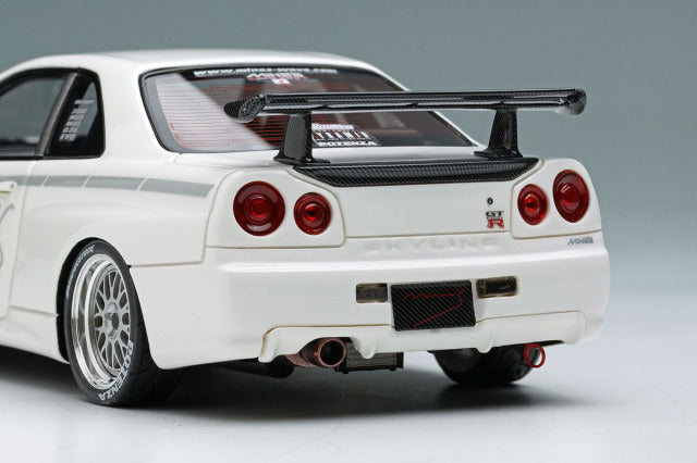 EIDOLON EM699 1/43 Mine's Skyline GT-R(BNR34) V-spec N1 (BBS Wheel) Time Attack in USA Limited 150pcs - image 9