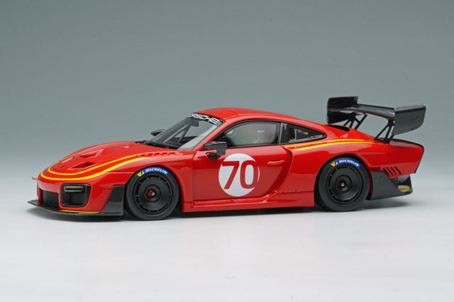 EIDOLON EM726D 1/43 Porsche 935/19 2019 Red / Yellow Stripe Limited 50pcs - image 1