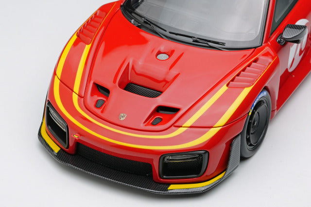 EIDOLON EM726D 1/43 Porsche 935/19 2019 Red / Yellow Stripe Limited 50pcs - image 6