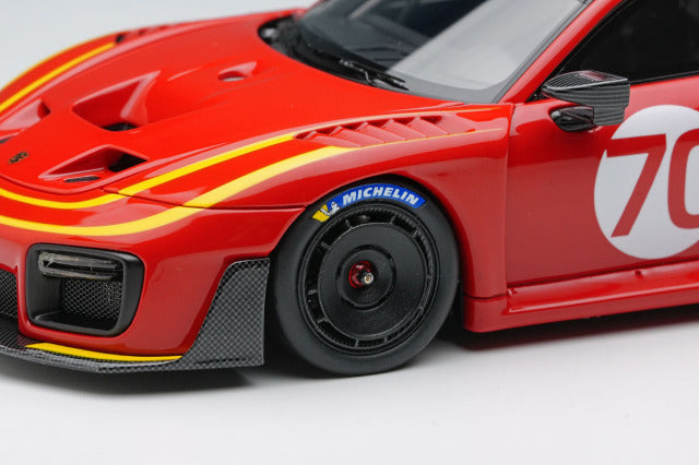 EIDOLON EM726D 1/43 Porsche 935/19 2019 Red / Yellow Stripe Limited 50pcs - image 8