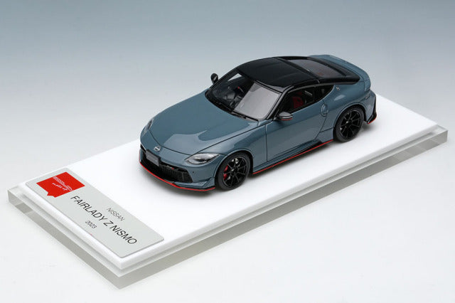 EIDOLON EM727A 1/43 Nissan Fairlady Z NISMO 2024 NISMO Stealth Gray / Super Black - image 9