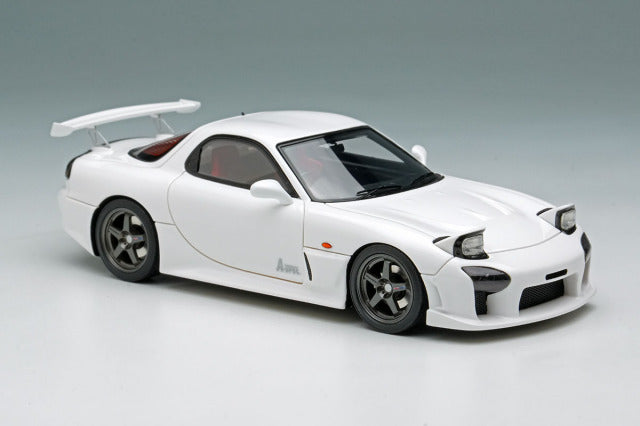 EIDOLON EM816C 1/43 Mazda RX-7(FD3S) Mazda Speed GT-Concept (Head Lamp Open) Pure White Limited 100pcs - image 5