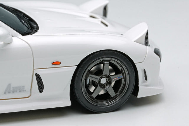 EIDOLON EM816C 1/43 Mazda RX-7(FD3S) Mazda Speed GT-Concept (Head Lamp Open) Pure White Limited 100pcs - image 6