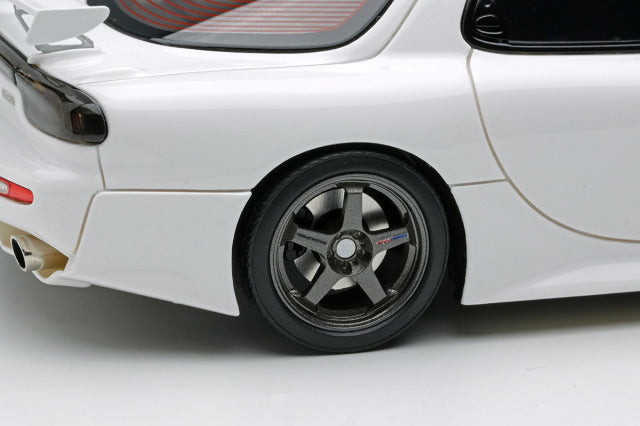 EIDOLON EM816C 1/43 Mazda RX-7(FD3S) Mazda Speed GT-Concept (Head Lamp Open) Pure White Limited 100pcs - image 7