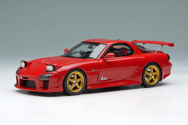 EIDOLON EM816D 1/43 Mazda RX-7(FD3S) Mazda Speed GT-Concept (Head Lamp Open) Vintage Red Limited 50pcs - image 2