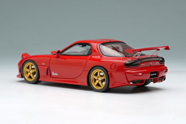 EIDOLON EM816D 1/43 Mazda RX-7(FD3S) Mazda Speed GT-Concept (Head Lamp Open) Vintage Red Limited 50pcs - image 3