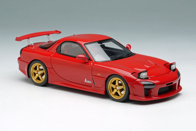 EIDOLON EM816D 1/43 Mazda RX-7(FD3S) Mazda Speed GT-Concept (Head Lamp Open) Vintage Red Limited 50pcs - image 5