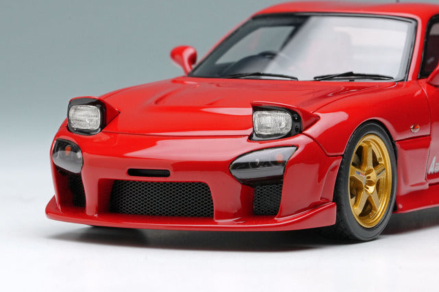 EIDOLON EM816D 1/43 Mazda RX-7(FD3S) Mazda Speed GT-Concept (Head Lamp Open) Vintage Red Limited 50pcs - image 6