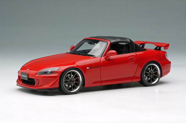 EIDOLON EM829E 1/43 Honda S2000 (AP2) Type-S 2007 (CE28S wheel) New Formula Red Limited 50pcs - image 2