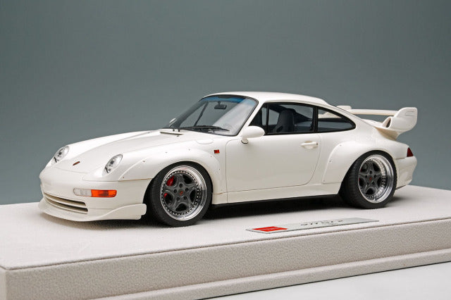 EIDOLON EML213D 1/18 Porsche 911(993) GT2 Street 1996 White Limited 80pcs - image 2