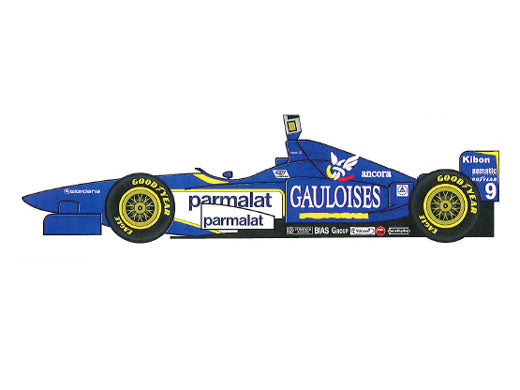 FS Model FS014 1/20 Ligier JS43 Japanese GP 1996 Resin Model Kit - image 1