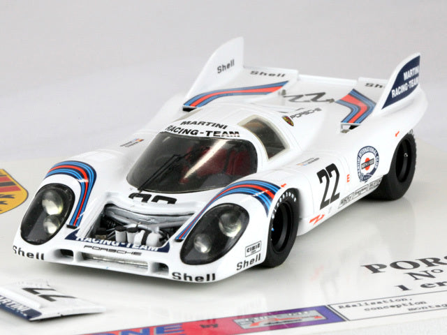 GT One Factory Porsche 917K Martini LeMans 1971 n.22 1/43 Completed Model - image 5
