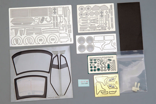 Hobby Design HD03-0602 1/24 Nissan GTR R35 Top Secret Conversion / Detail Parts - image 8