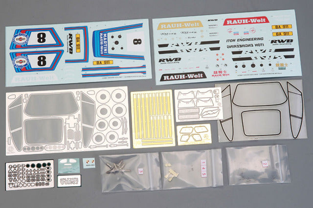 Hobby Design HD03-0607 1/24 RWB Porsche 964 (Ver.B) Model Kit - image 8