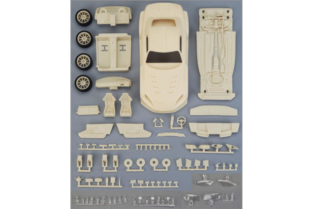 Hobby Design HD03-0618 1/24 JS' Racing Honda S2000 Maou Model Kit - image 2