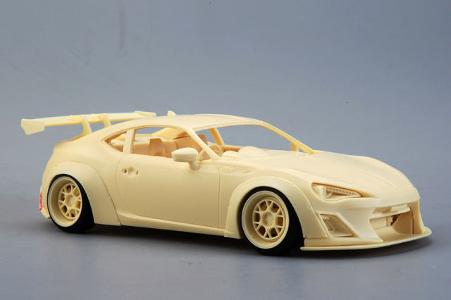 Hobby Design HD03-0647 1/24 LB-WORKS Toyota 86 Model Kit - image 3