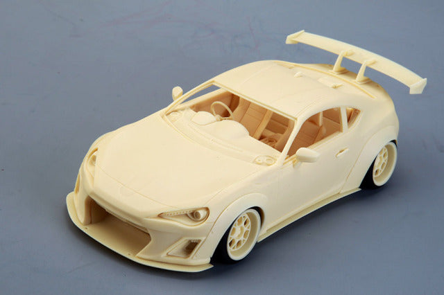 Hobby Design HD03-0647 1/24 LB-WORKS Toyota 86 Model Kit - image 6
