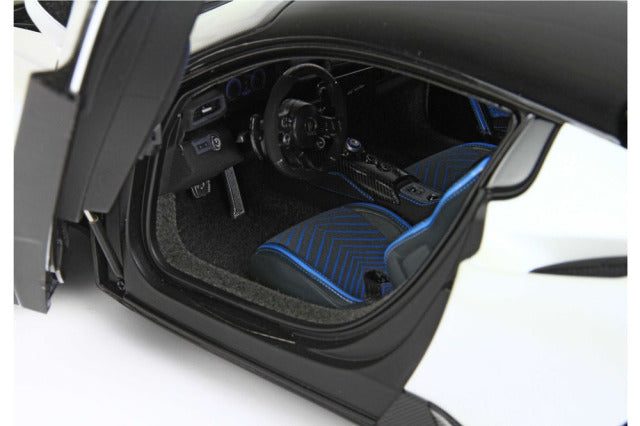BBR HE180051ABBR 1/18 Maserati MC20 Bianco Audace Limited 300pcs (with Display Case) - image 5