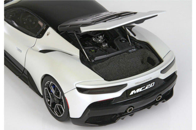 BBR HE180051ABBR 1/18 Maserati MC20 Bianco Audace Limited 300pcs (with Display Case) - image 7