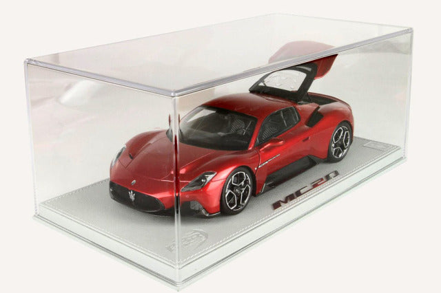 BBR HE180051CDIE 1/18 Maserati MC20 Rosso Vincente (with Display Case) - image 4