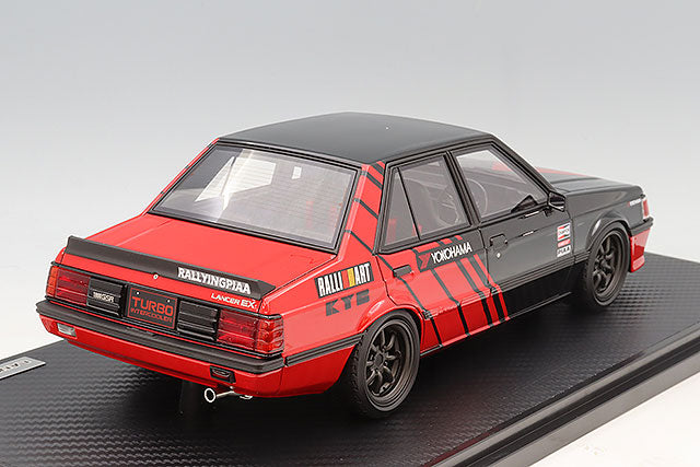 Ignition Model IG3968 1/18 Mitsubishi Lancer EX GSR Turbo (A175A) Black ADVAN Livery Resin - image 3