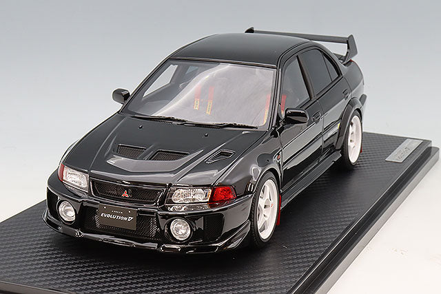 Ignition Model IG4019 1/18 Mitsubishi Lancer Evolution V (CP9A) Black OZ Chrono Wheels Resin - view 1