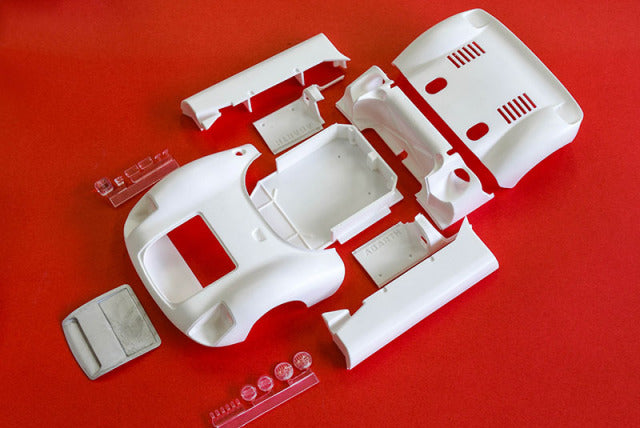 Model Factory Hiro K837 1/12 Abarth 1000SP LM 1969 #51 M.Zanetti / U.Locatelli Model Kit - image 14