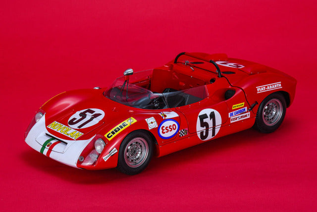 Model Factory Hiro K837 1/12 Abarth 1000SP LM 1969 #51 M.Zanetti / U.Locatelli Model Kit - image 2