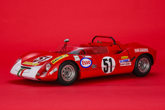 Model Factory Hiro K837 1/12 Abarth 1000SP LM 1969 #51 M.Zanetti / U.Locatelli Model Kit - image 3